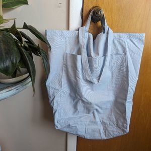 Baggu Giant Pocket Tote - Powder Blue
